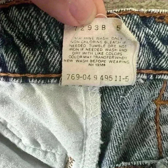 Silverman Vintage Levi’s 36W and 30 Long - Picture 3 of 4
